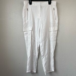 NWOT DKNY White Casual Pants Size 12